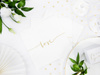 Balony 30cm, It's a Girl, P. Pure White (1 op. / 50 szt.)