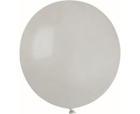 #BL Balony G150 pastel 19" - szare 70/ 50 szt. KK