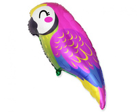 #BFK Balon foliowy 24" FX - Papuga, pakowany