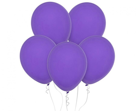#BL Balony Decomex 11", pastel Lavender, 100 szt.