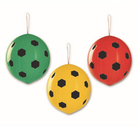 #BL Balony Premium Piłka nożna, piłki z gumką, 3 szt.