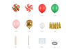 Balony 30 cm, Witch, mix (1 op. / 6 szt.)