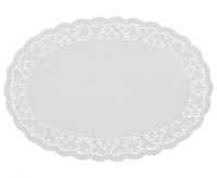 #ZSE Serwetka dekoracyjna owal 28 x 41 cm / 12 szt.