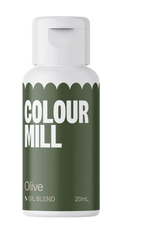 Barwnik olejowy do mas tłustych OLIVE 20 ml Colour Mill