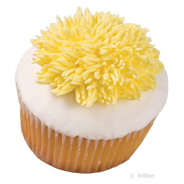 Przykład dekoracji trawy z użyciem tylki Wilton 233