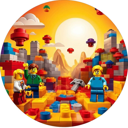 Opłatek na tort LEGO WZ.III