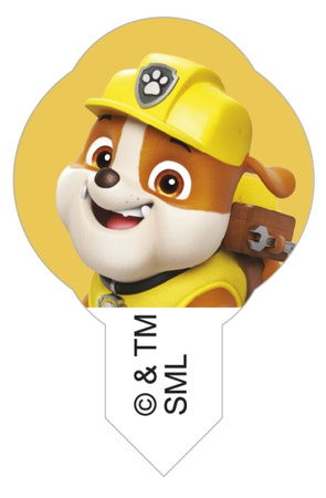 Waflowe dekoracje na muffinki Psi Patrol 12 szt.