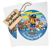 Opłatek na tort PSI PATROL PAW PATROL