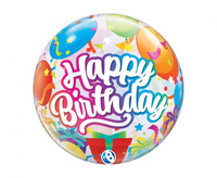 #BFK Balon Takara BUBBLE BALLOON Birthday Surprise, 22"