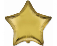 #BFK Balon foliowy 18" FX - Gwiazda (satynowy cytrusowy), niepakowany