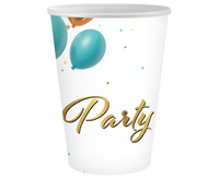#ZKU_GD Kubeczki pap. Party, 250 ml, 6 szt. BB