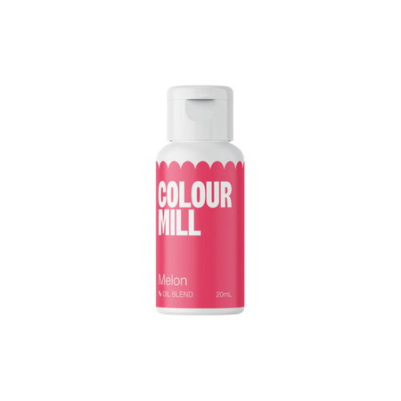 Barwnik olejowy do mas tłustych MELON 20 ml Colour Mill