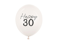 Balony 30 cm, 30, Pastel Off-white (1 op. / 50 szt.)