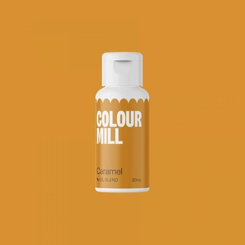 Barwnik olejowy do mas tłustych CARAMEL 20 ml Colour Mill