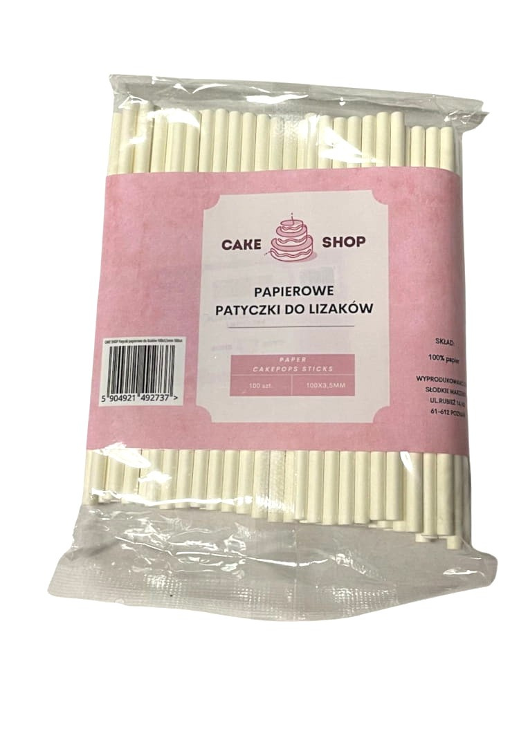 Patyczki do lizaków 10 cm 100 szt. Cake Shop