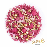 Posypka dekoracyjna Lovely Pink 90g Słodki Bufet
