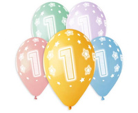 #BL Balony Premium Hel z nadr. 1, 13 cali/ 5 szt.