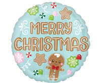 #BFK Balon foliowy 18" Baking Spirits Bright Christmas