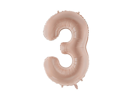 Balon foliowy Cyfra ''7'', 72cm, fiolet