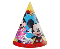 #STAI Czapeczki papierowe Mickey, 6 szt.