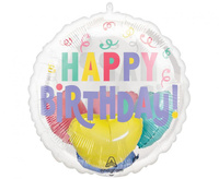 #BFK Balon foliowy Insider Pastel confetti birthday