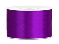 Tasiemka satynowa, purpura, 38mm/25m