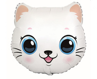 #BFK Balon foliowy 24" FX - Kotek (głowa), pakowany