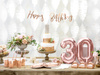 Balony 30cm, Just Married, P. Pure White (1 op. / 50 szt.)