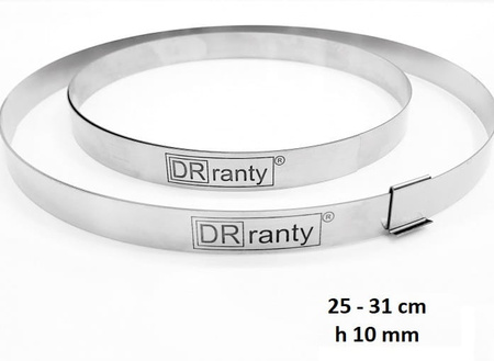 Regulowany rant do żelki 25-31 cm h10 mm DR ranty