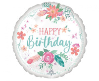 #BFK Balon foliowy 18" SHP -  Free spirit Birthday