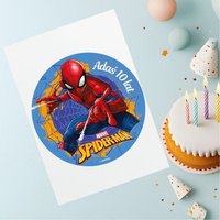 Opłatek na tort SPIDERMAN