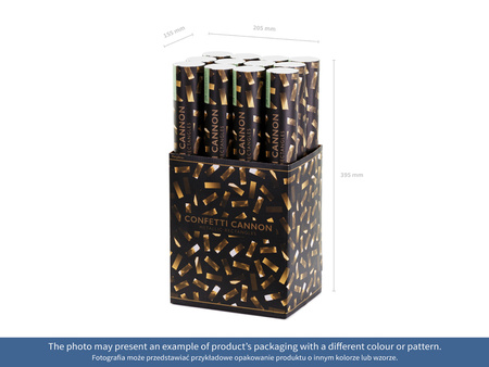 Diamentowe konfetti, bezbarwny, 12mm (1 op. / 100 szt.)