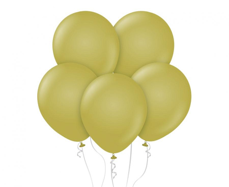 #BL Balony Beauty&Charm, pastelowe oliwkowe 12"/ 50 szt. KK