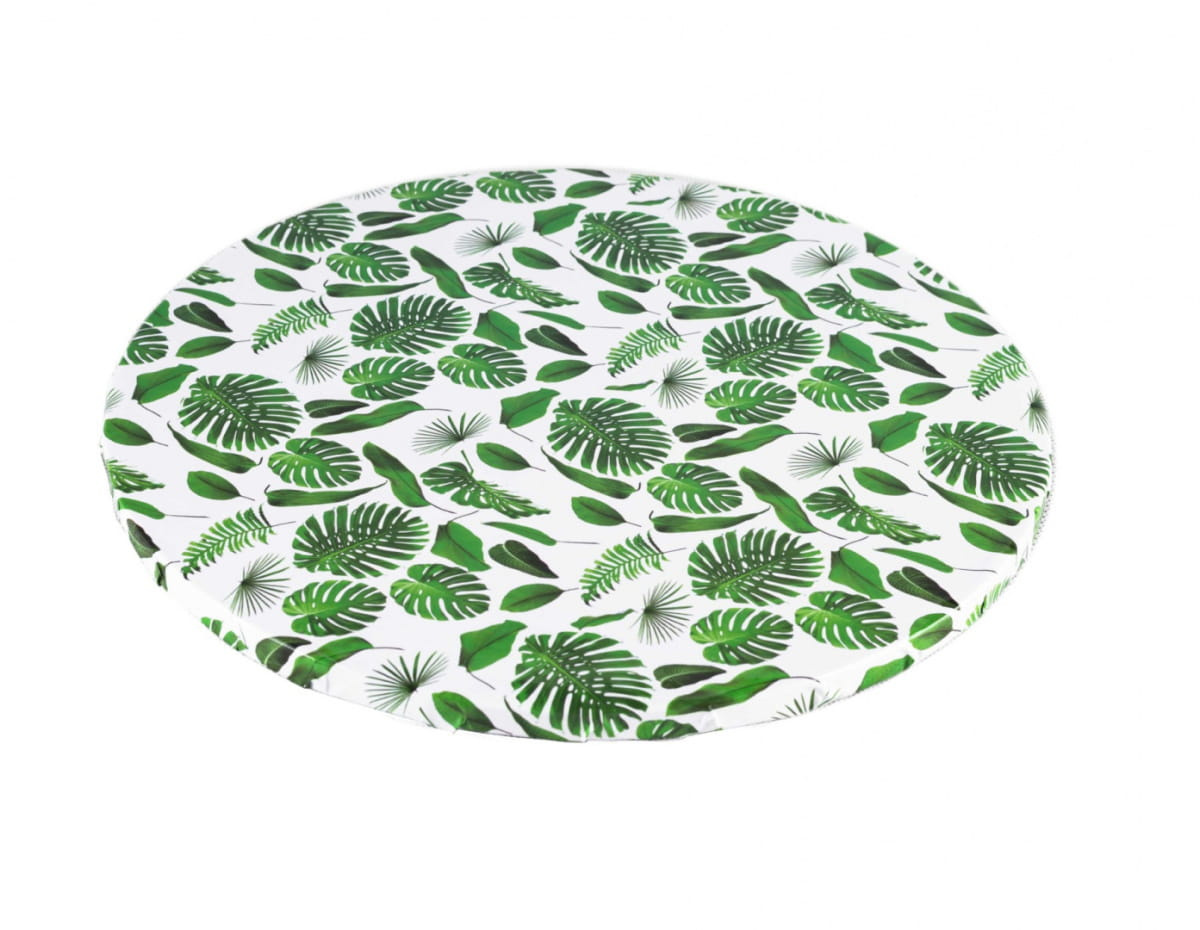 Podkład pod tort LIŚCIE śr. 30 h 10 mm Julita zielony