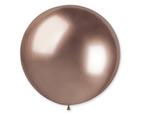 #BL Balon GB30, kula shiny 0,80m - różowo-złota 96