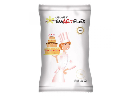 Masa cukrowa BIAŁA 1kg Smartflex (wanilia)