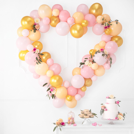 Balony Strong 27cm, Pastel Light Peach (1 op. / 100 szt.)