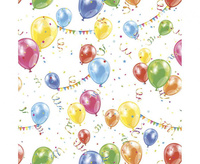 #ZSE Serwetki pap. Party Balloons and Garlands, 33x33 cm, 20 szt.