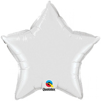 #BFK Balon foliowy 20" QL STR "Gwiazda biała" KK