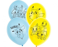 #BL Balony lateksowe 11" Pokemon 27.5 cm, 6 szt.
