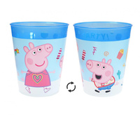 #ZKUW Kubek wielokrotnego użytku PEPPA PIG,  (Hasbro), 1 szt. KK