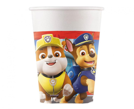 #ZKU Kubeczki papierowe (WM) Paw Patrol: Rescue Heroes, 200ml, 8 szt. (SUP label)