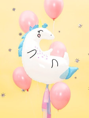 Balony lateksowe strong 27 cm metaliczny RÓŻOWY 10 szt.
