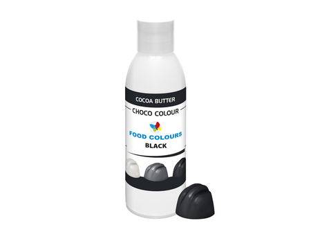 Barwnik COCOA BUTTER na bazie tłuszczu kakaowego CZARNY 100g Food Colours