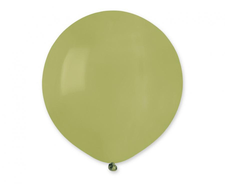 #BL Balony G19 pastel 19" - Olive green 098 / 25 szt.
