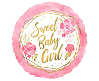 #BFK Balon foliowy 18" SHP -  Baby girl