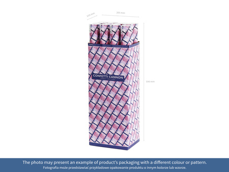 Diamentowe konfetti, j. różowy, 12mm (1 op. / 100 szt.)