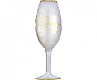 #BFK Balon foliowy 24" SHP - "Champagne Glass"