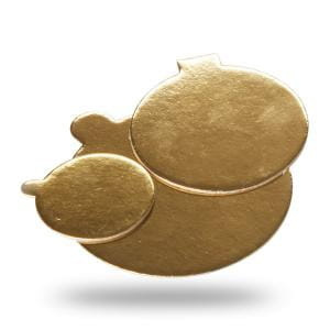 Bankietówka podkład pod monoporcję 8 cm ZŁOTY