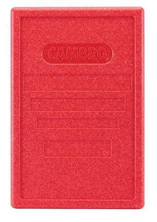 Pokrywa do pojemników termoizolacyjnych CAMBRO Cam GoBox® ładowanych od góry pomarańczowa
